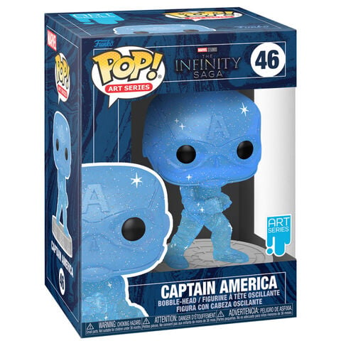 Figurine Funko Pop! - N°46 - Infinity Saga - Cap America(bu)